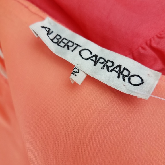 Albert Capraro Vintage 70's Ruffle Tiered Dress - Picture 6 of 8